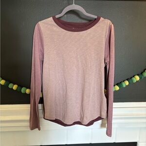 Madewell long sleeve whisper cotton tee NWT